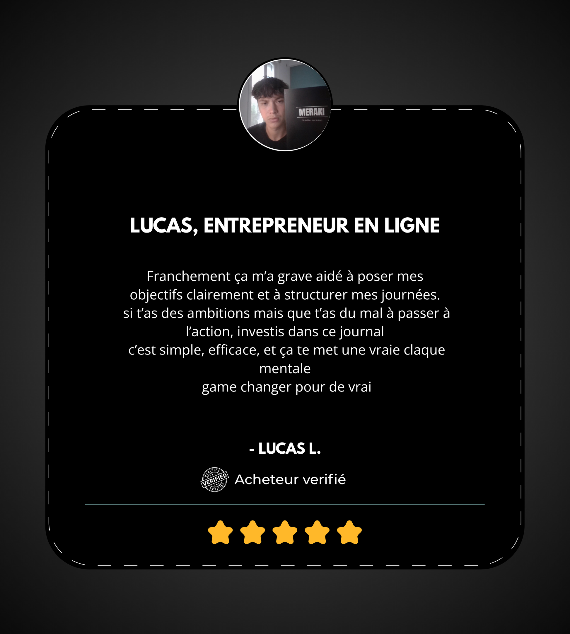 Journal MERAKI - 90 Jours
