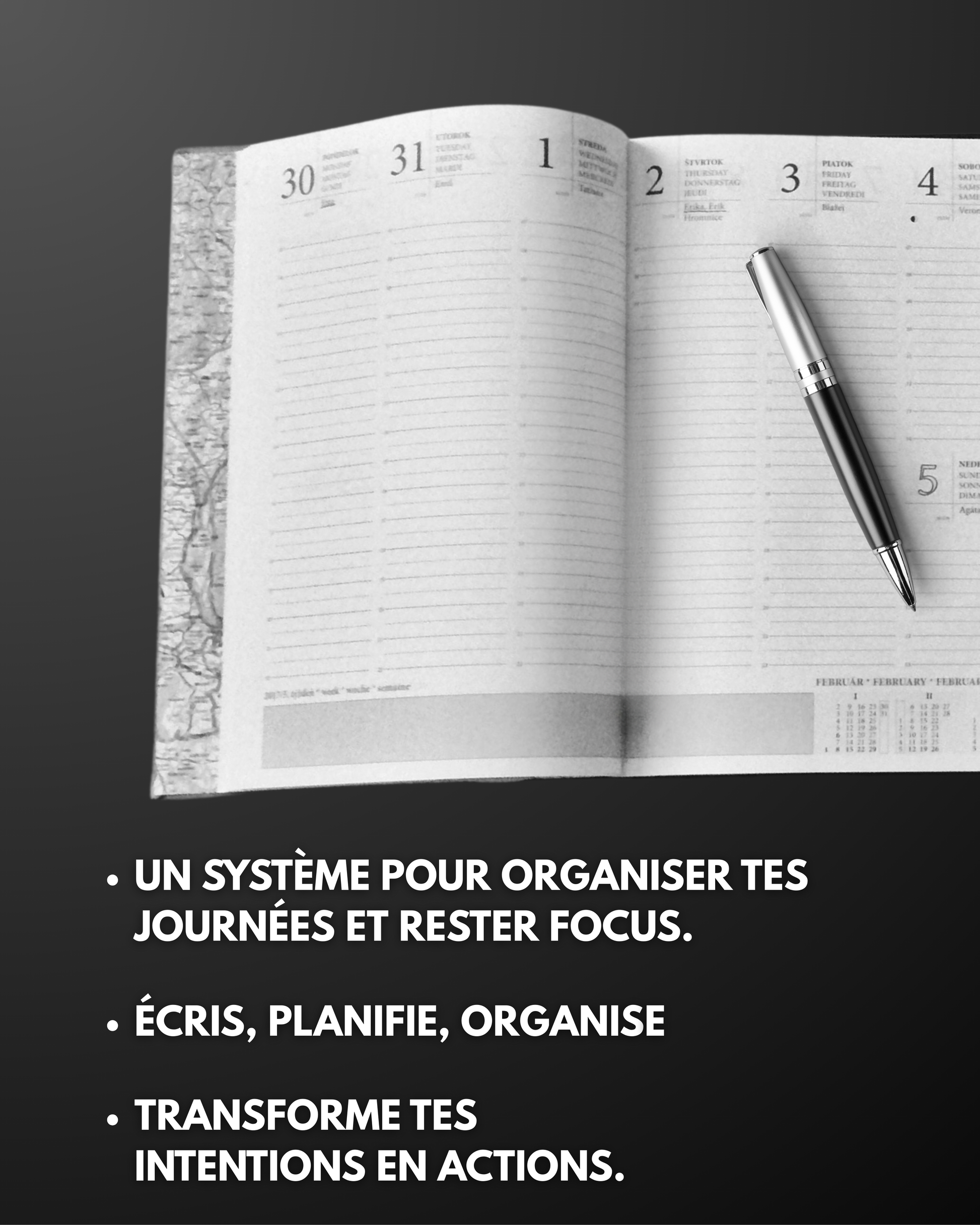 Planner Meraki - 90 jours